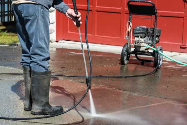 Use these hacks to help remove tough concrete stains.